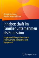 Inhaberschaft im Familienunternehmen als Profession af Monika Susanne Börner
