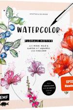 Watercolor - Florale Motive aus Wiese, Wald & Garten mit Aquarell und Fineliner af Anastasia Sälinger