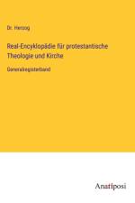 Real-Encyklopädie für protestantische Theologie und Kirche af Herzog