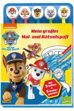 PAW Patrol: Mein großer Mal- und Rätselspaß