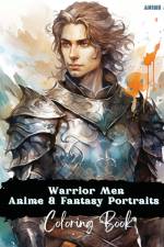 Anime Art Warrior Men Anime & Fantasy Portraits Coloring Book af Miss Claire Reads