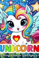 Unicorn Coloring Book for Kids Ages 4-8 af Hannah Schöning Bb