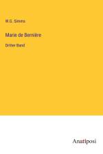 Marie de Bernière af W. G. Simms