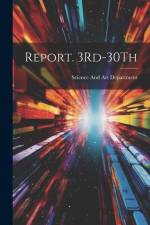 Report. 3Rd-30Th af Science And Art Department