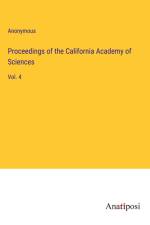 Proceedings of the California Academy of Sciences af Anonymous