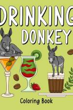 Drinking Donkey Coloring Book af Paperland