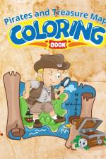 Pirates and Treasure Maps Coloring Book For Kids af Thy Nguyen