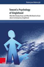 Adamczyk, K: Toward a Psychology of Singlehood af Katarzyna Adamczyk