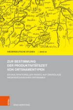 Zur Bestimmung der Produktivitätszeit von Ortsnamentypen af Jens Kersting