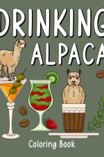 Drinking Alpaca Coloring Book af Paperland