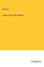 Lieder vom armen Mann af Karl Beck