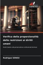 Verifica della proporzionalità delle restrizioni ai diritti umani af Rodrigue Senou