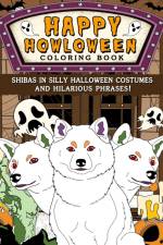 Shibas Happy Howloween Coloring Book af Paperland