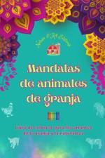 Mandalas de animales de granja | Libro de colorear para los amantes de la granja y la naturaleza | Diseños relajantes af Nature