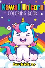 Kawaii Unicorn Coloring Book for kids 3+ af Astrid Tate