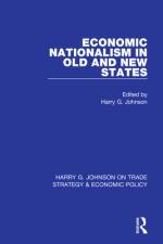 Economic Nationalism in Old and New States af Harry G Johnson
