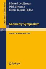 Geometry Symposium Utrecht 1980 af E. Looijenga