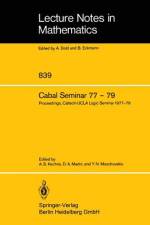 Cabal Seminar 77 ¿ 79 af A. S. Kechris