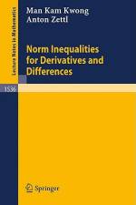 Norm Inequalities for Derivatives and Differences af Anton Zettl