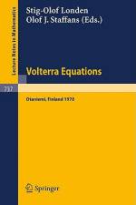 Volterra Equations af O. J. Staffans