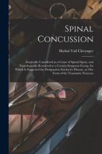 Spinal Concussion af Shobal Vail Clevenger