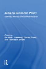 Judging Economic Policy af Richard J Sweeney