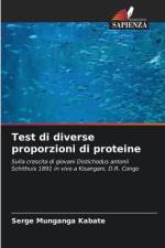 Test di diverse proporzioni di proteine af Serge Munganga Kabate