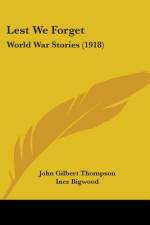 Lest We Forget af John Gilbert Thompson