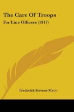 The Care Of Troops af Frederick Stevens Macy