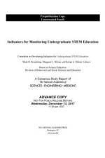 Indicators for Monitoring Undergraduate Stem Education af National Academies Of Sciences Engineeri