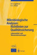 Mikrobiologische Analysen: Richtlinien zur Qualitätssicherung af Eddie A. Maier