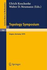 Topology Symposium Siegen 1979 af W. D. Neumann