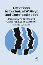Directions in Technical Writing and Communication af Jay Gould