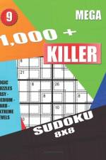 1,000 + Mega sudoku killer 8x8 af Basford Holmes