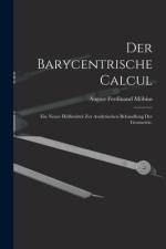 Der Barycentrische Calcul af August Ferdinand MÃ¶bius