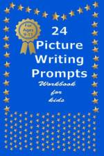 24 Picture Writing Prompts work book for kids af Aldona Design
