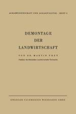 Demontage der Landwirtschaft af Martin Frey