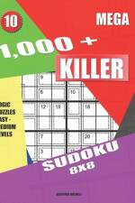 1,000 + Mega sudoku killer 8x8 af Basford Holmes