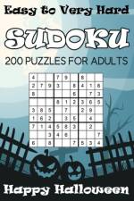 Easy to Very Hard Sudoku Happy Halloween af Alena Gurin