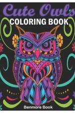 Cute Owls Coloring Book af Benmore Book