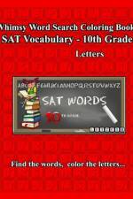 Whimsy Word Search, SAT Vocabulary - 10th grade af Claire Mestepey