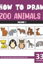How to Draw Zoo Animals for Kids - Volume 1 af Sonia Rai