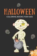 Halloween Coloring Book For Kids af Blue Blend