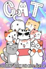 Cat Coloring Book for Kids Ages 4-8 af Mezzo Zentangle Designs