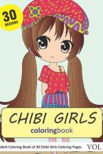 Chibi Girls Coloring Book af Sonia Rai