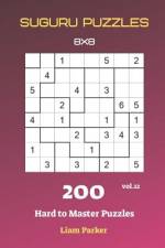 Suguru Puzzles - 200 Hard to Master Puzzles 8x8 vol.12 af Liam Parker
