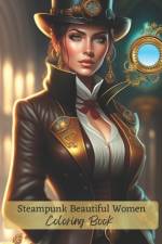 Steampunk Beautiful Women Coloring Book af Positive Elements Designs
