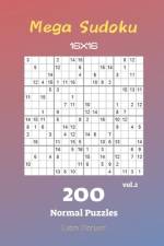 Mega Sudoku 16x16 - 200 Normal Puzzles vol.2 af Liam Parker