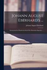 Johann August Eberhard's ... af Johann August Eberhard