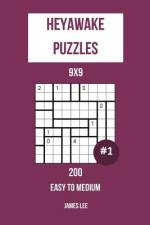 Heyawake Puzzles - 200 Easy to Medium 9x9 vol. 1 af James Lee